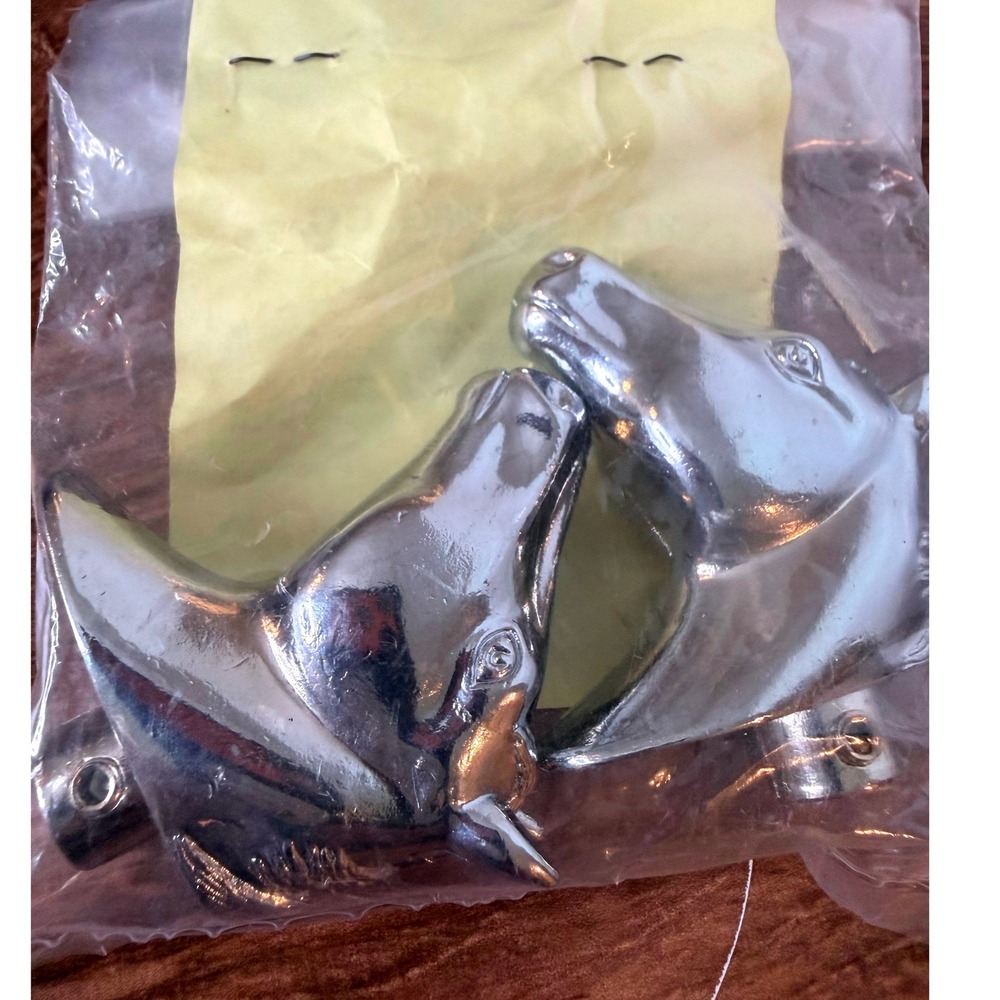 NOS Vintage Barnell Horse Head Stereo Knobs Original Package